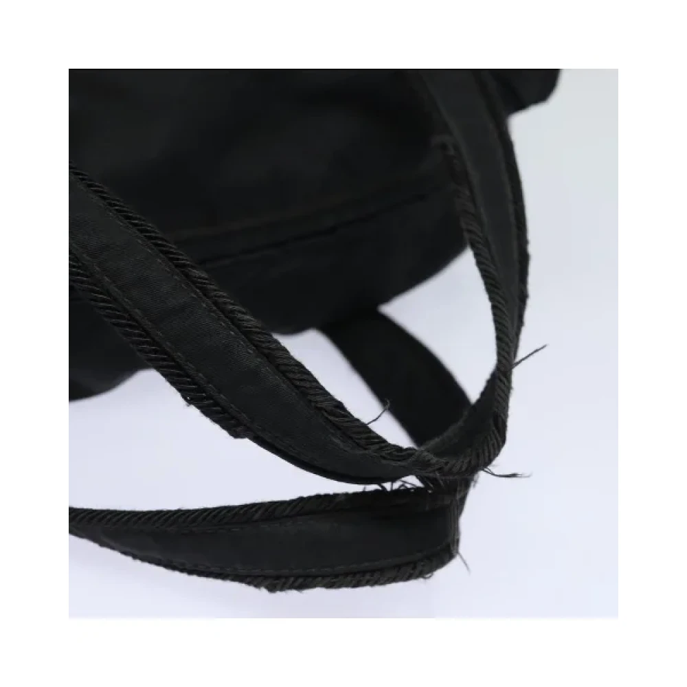 Prada Vintage Pre-owned Nylon handbags Black Dames
