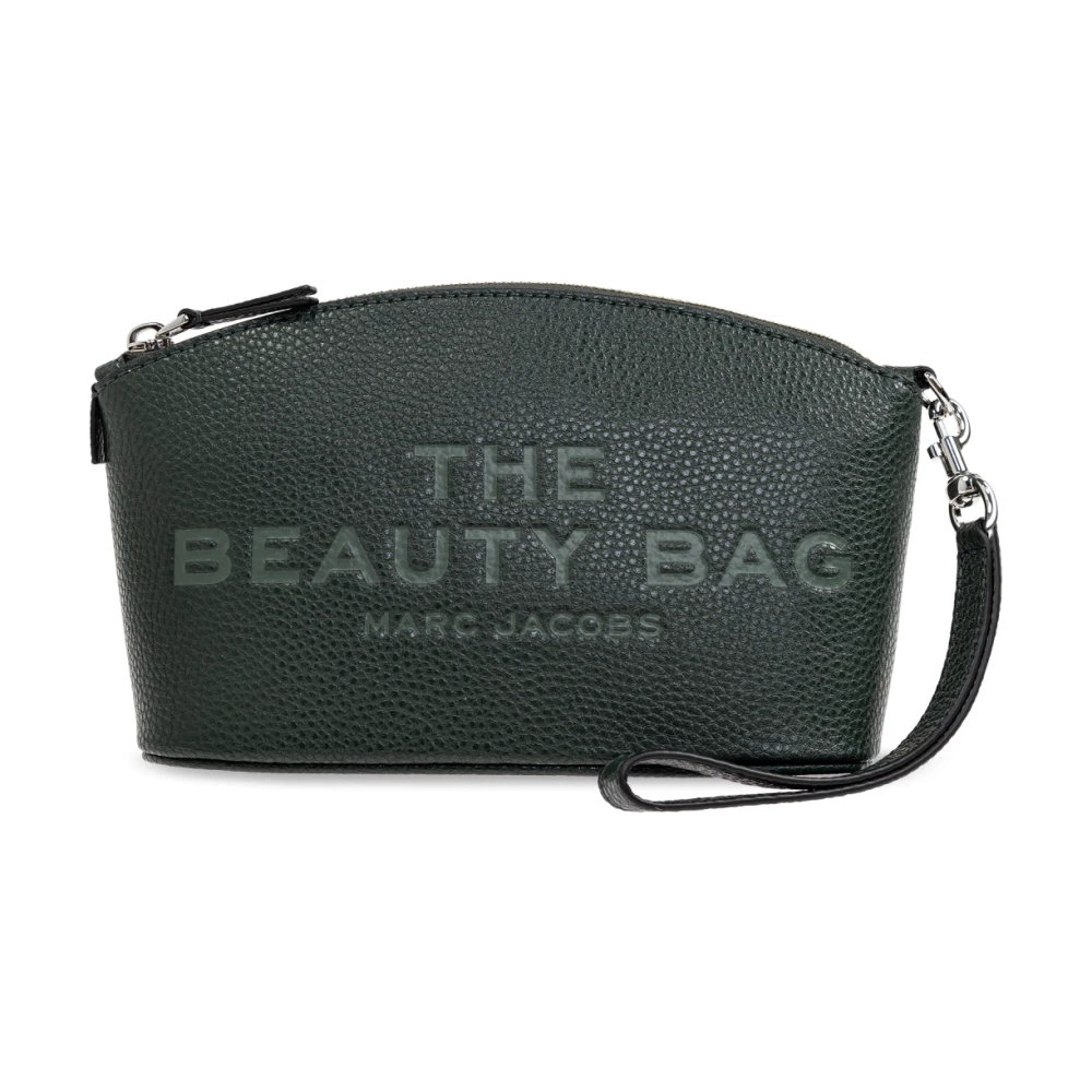 Marc Jacobs Leren make-uptas Green Dames