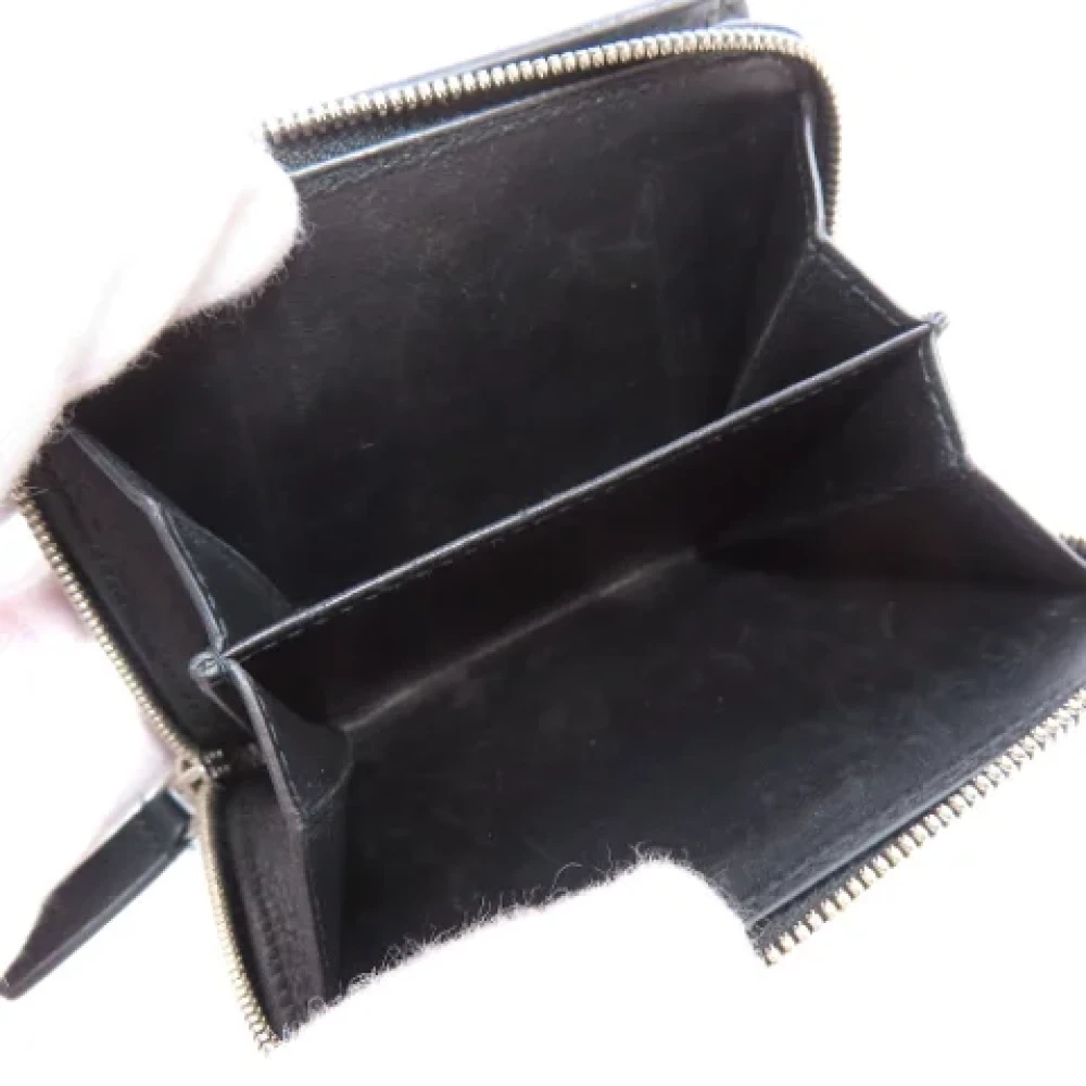 Balenciaga Vintage Pre-owned Leather wallets Black Dames