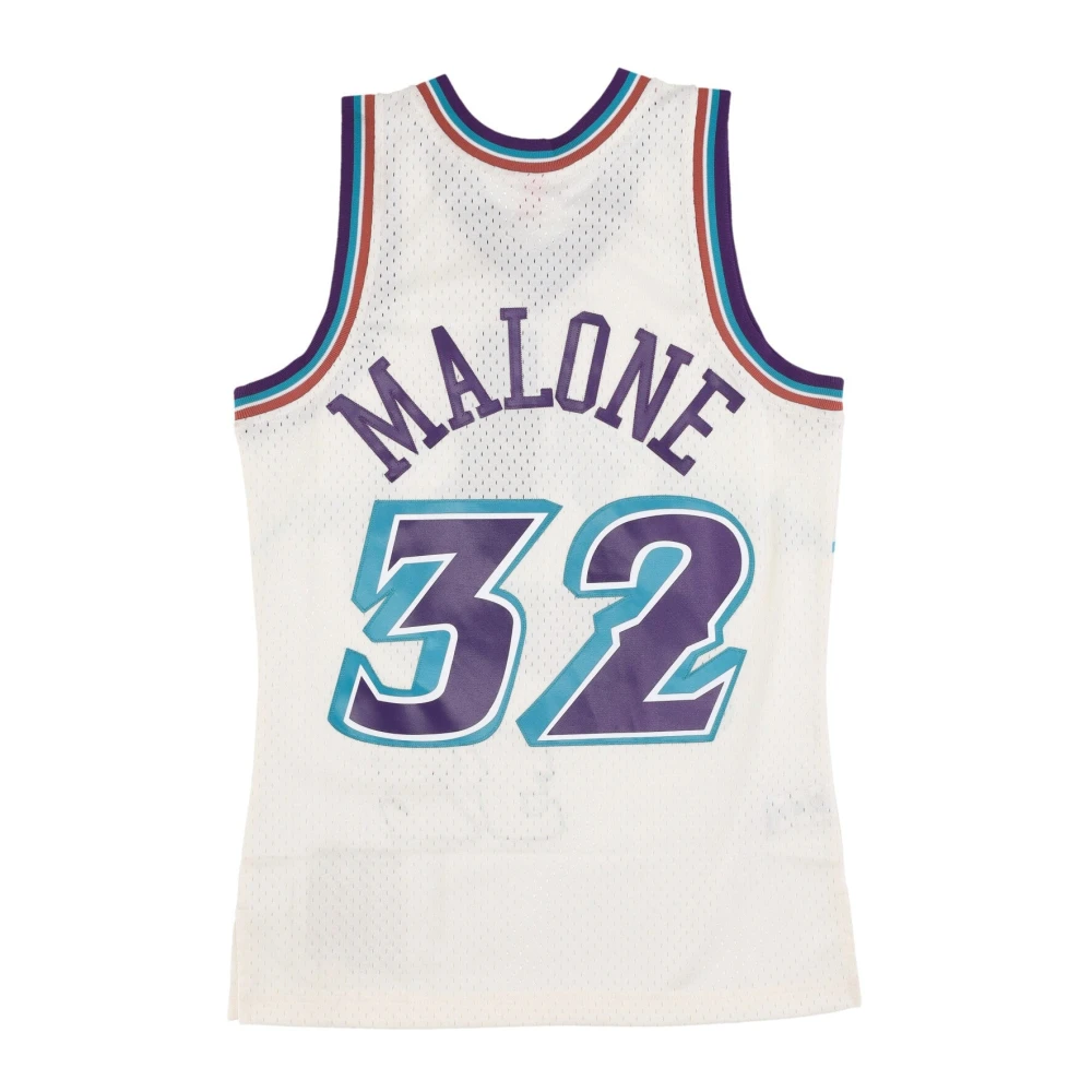 Mitchell & Ness NBA Basketball Tank Top Karl Malone White Heren