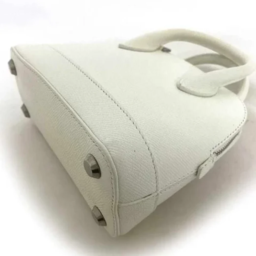 Balenciaga Vintage Pre-owned Leather handbags White Dames