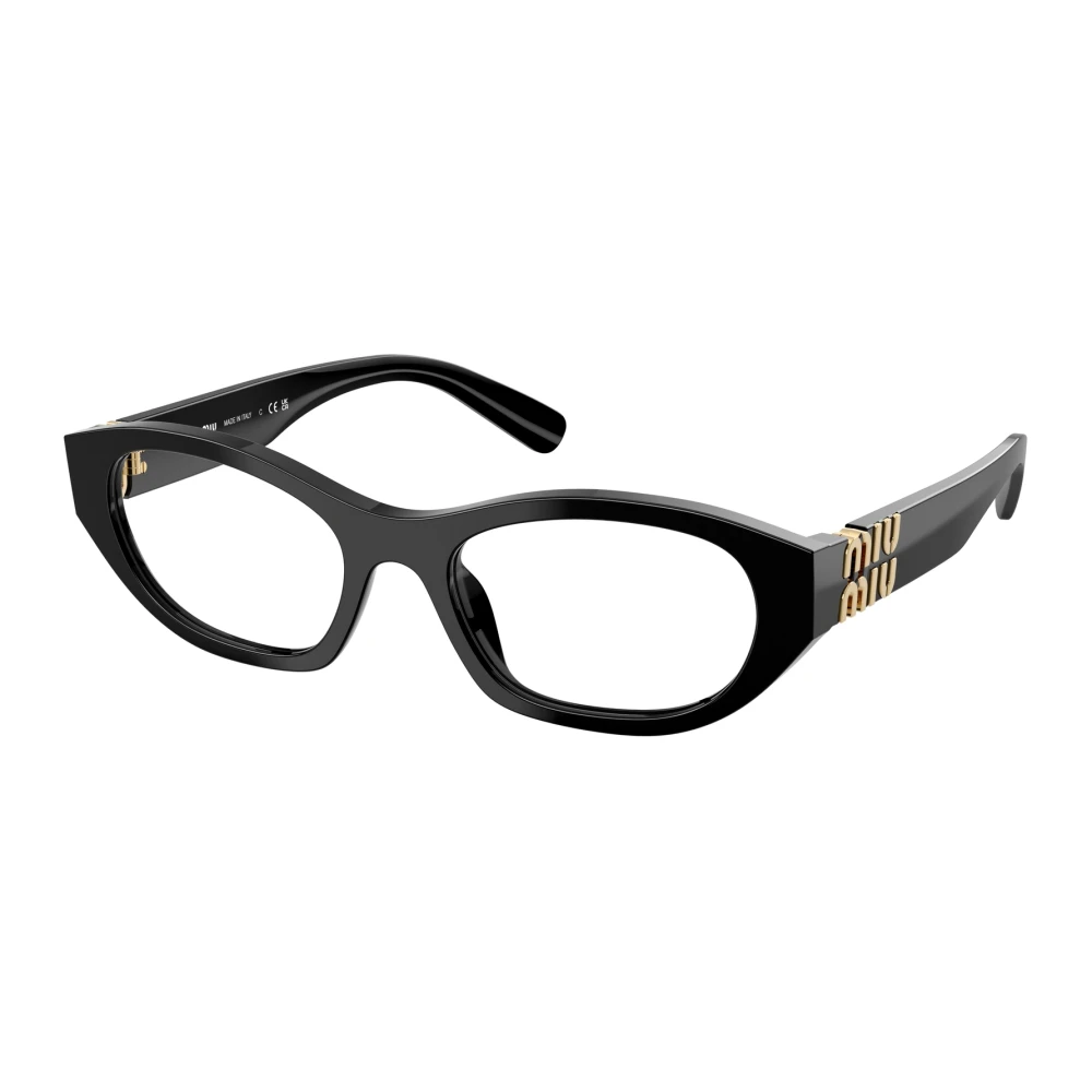 Miu Miu Black Stylish Eyeglasses - Female - Glasses - 55 Mm - Accessories