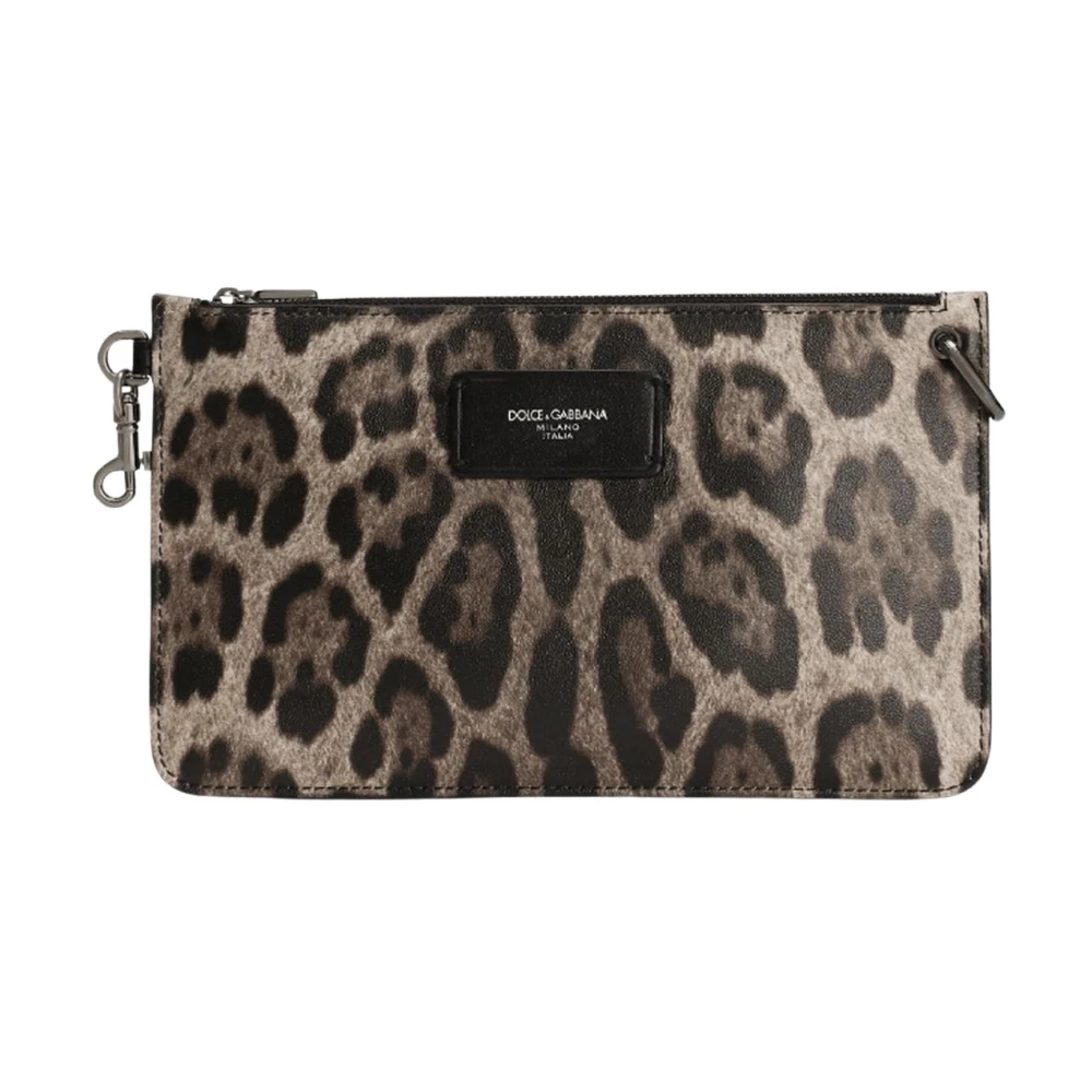 Dolce & Gabbana Multicolor Leopardmönstrad Påse
