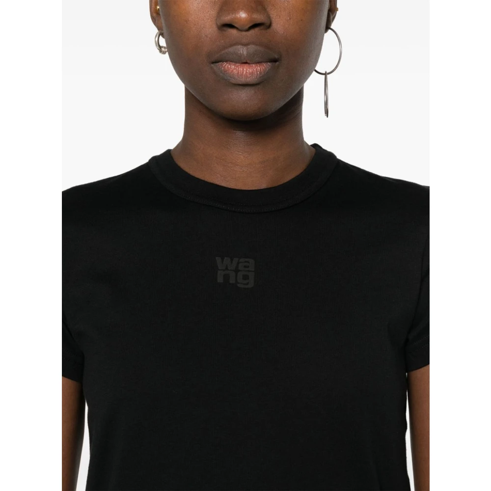 alexander wang Dames T-shirts & Polo's in Zwart Black Dames