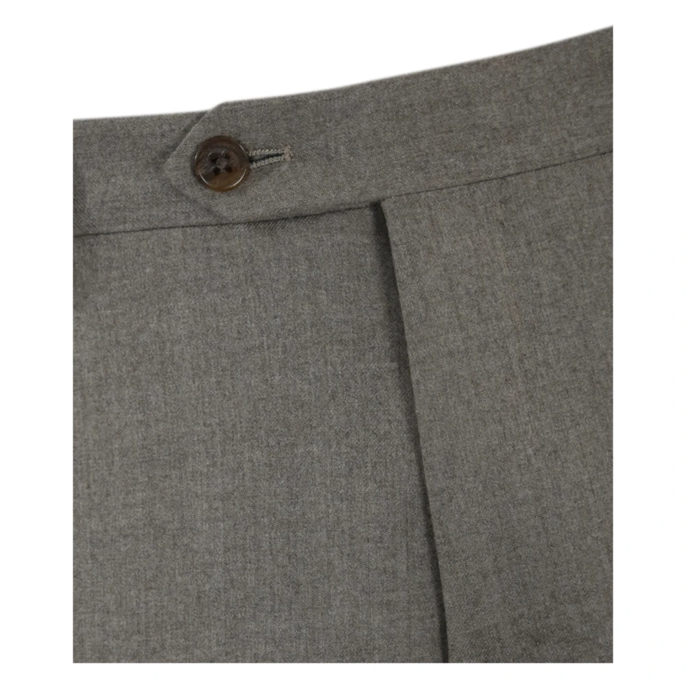 Corneliani Beige wollen herenbroek Beige Heren