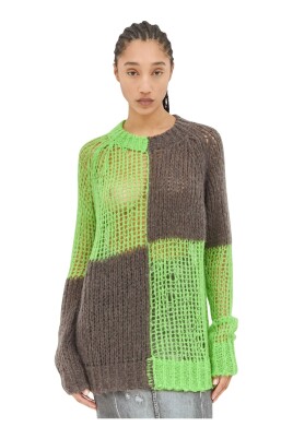 pull-en-maille-lache-bicolore