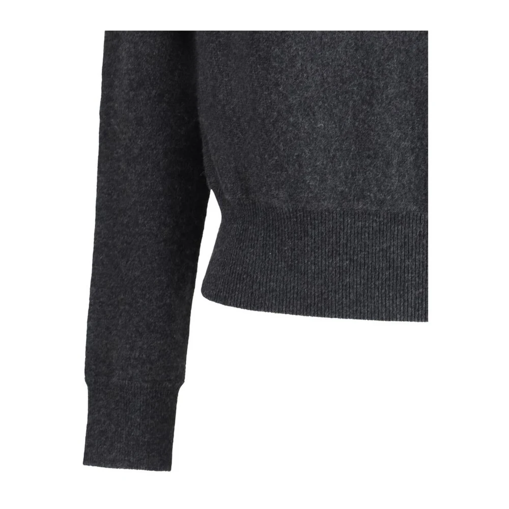 Extreme Cashmere Luxe Cashmere Crew Neck Sweater Gray Dames
