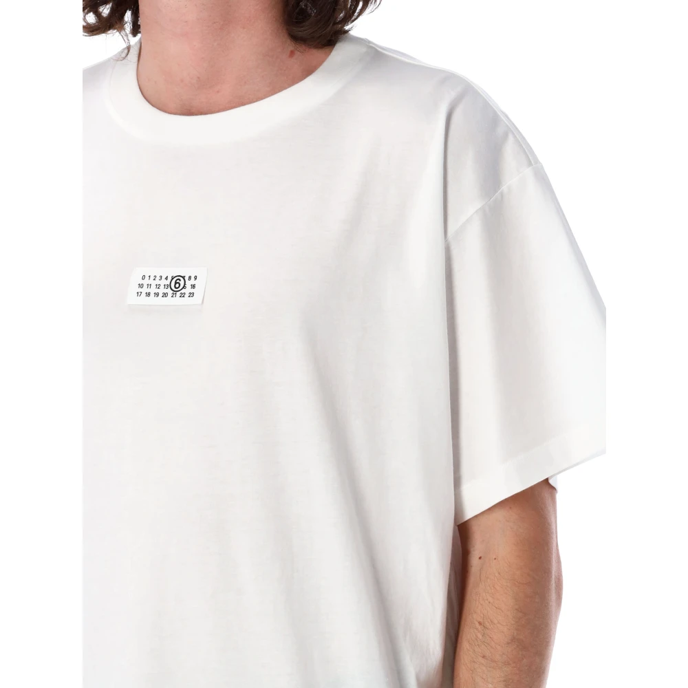 MM6 Maison Margiela Stijlvol T-shirt White Heren