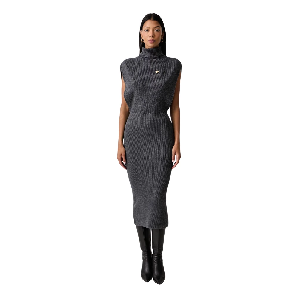 Twinset Donna Grigio Abiti, M, New,
