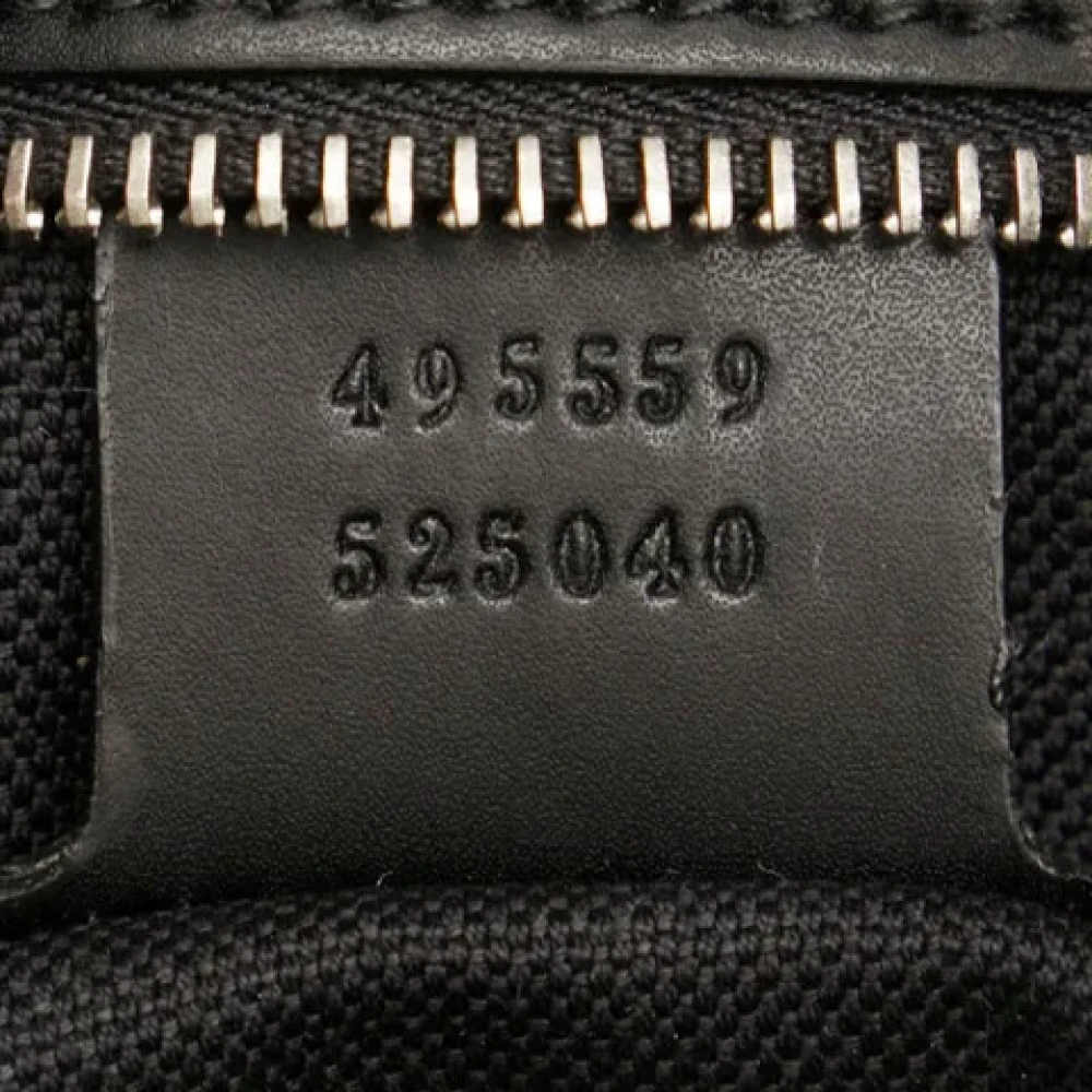 Gucci Vintage Pre-owned Leather totes Black Dames