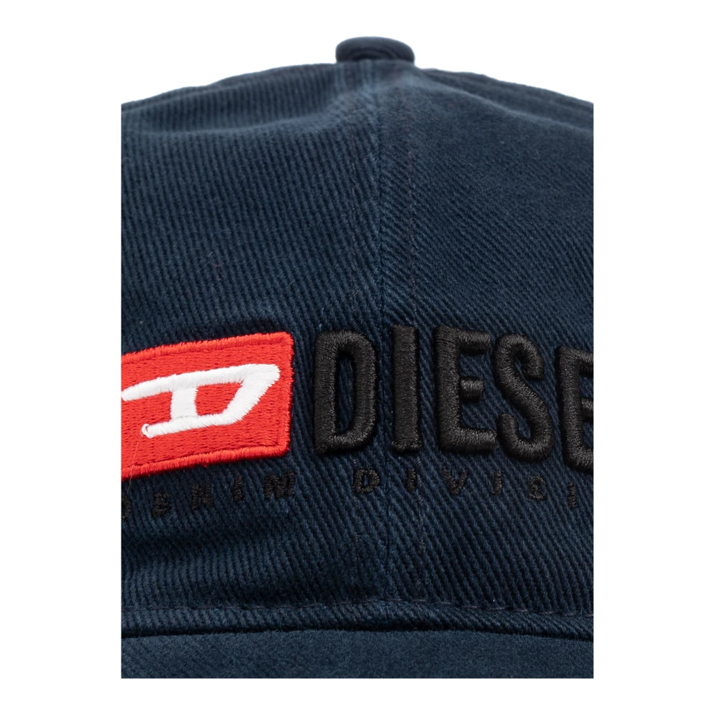 Diesel Corry-Div-Wash baseball ap Blue Heren