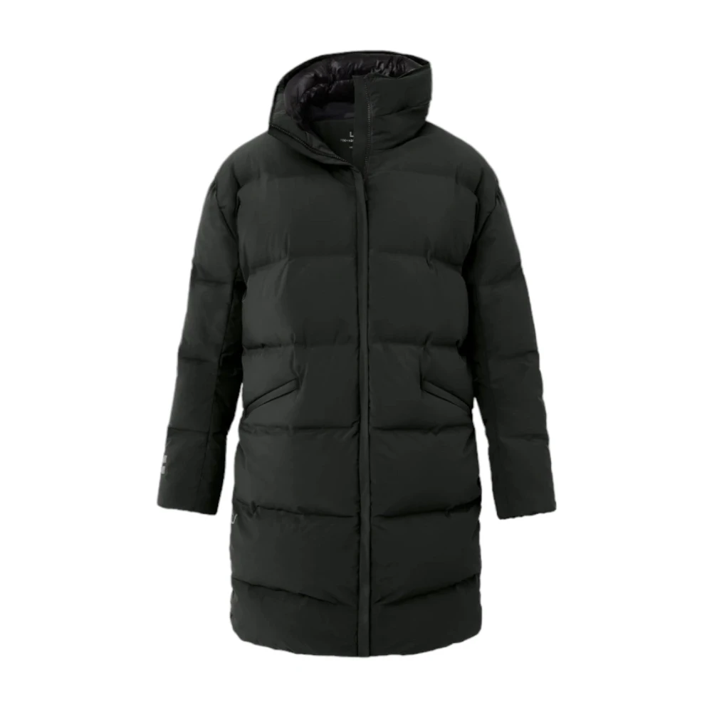 UBR Lichte Dons Parka voor Extreem Weer Green Dames