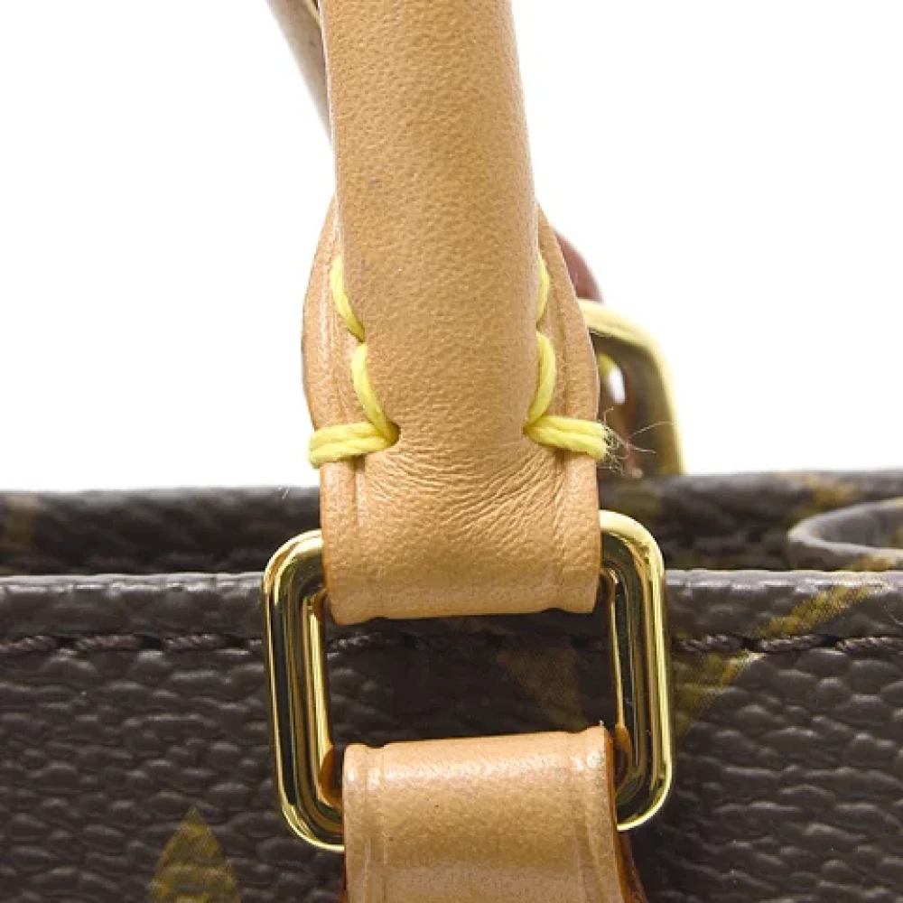 Louis Vuitton Vintage Pre-owned Canvas handbags Brown Dames