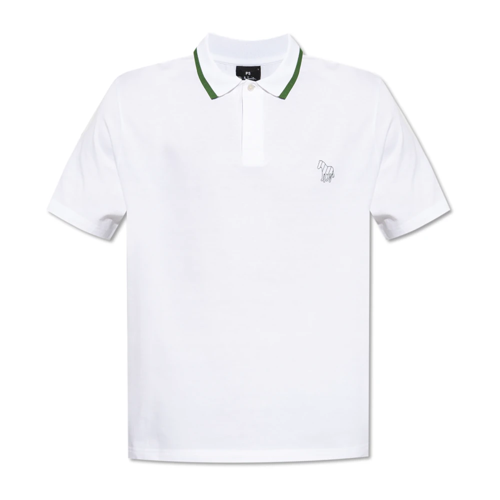 PS By Paul Smith Katoenen polo White Heren