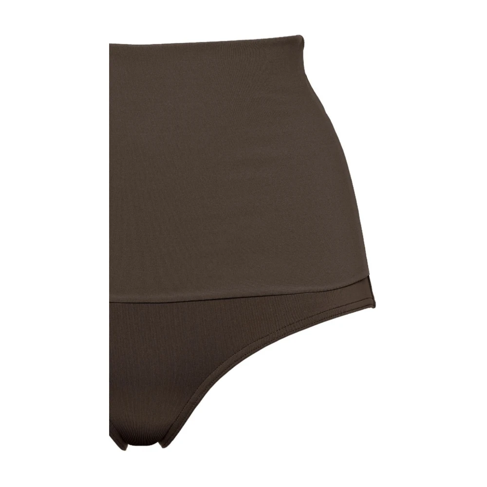 Eres Hoge Taille Bikini Broekjes Green Dames