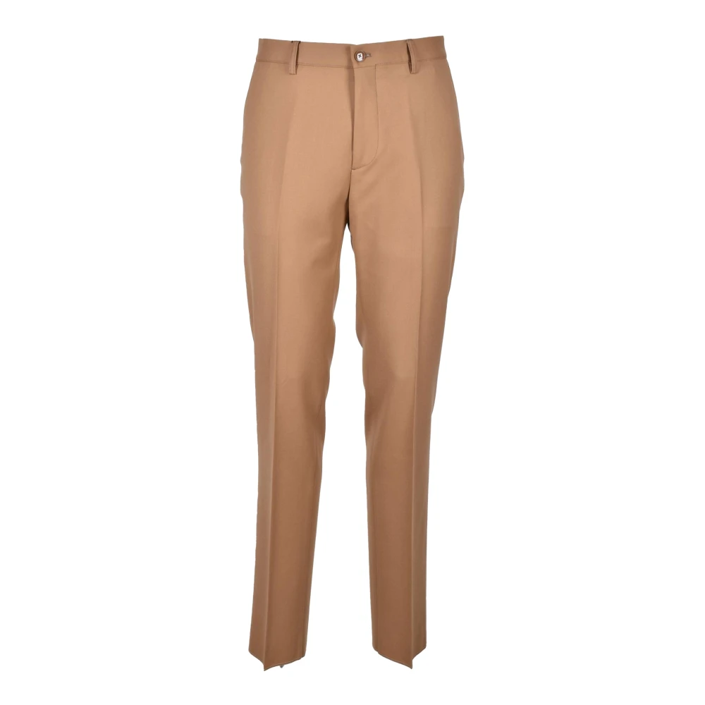 ETRO Wolmix Stretchbroek Brown Heren