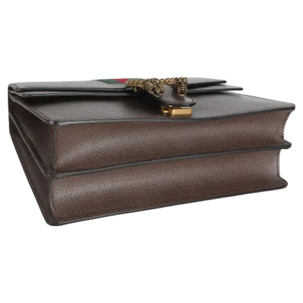 Gucci Vintage Pre-owned Canvas gucci-bags Brown Dames