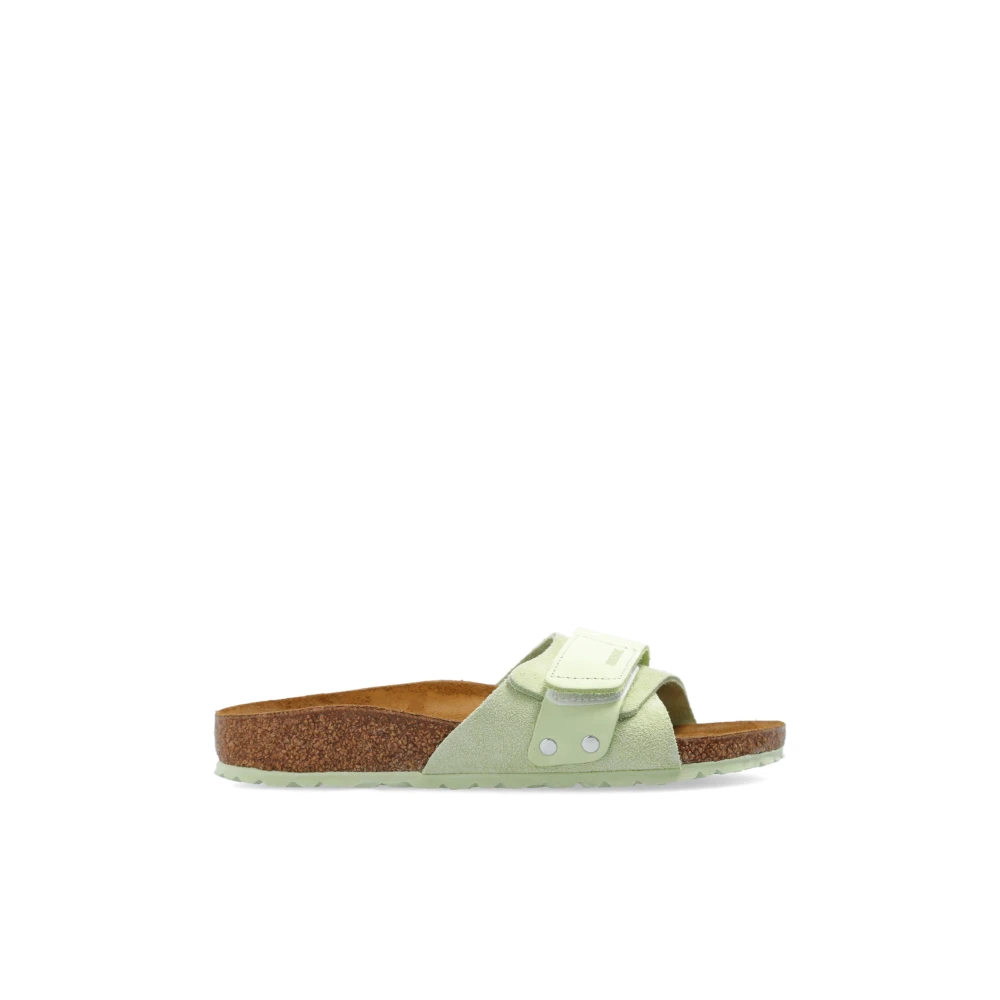 Birkenstock ‘Oita’ slides Green, Dam