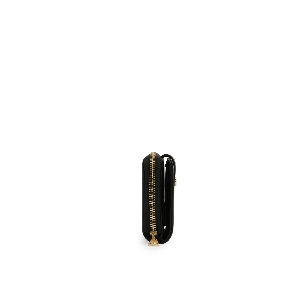 Kazar Zwarte portemonnee met twee compartimenten Black Dames