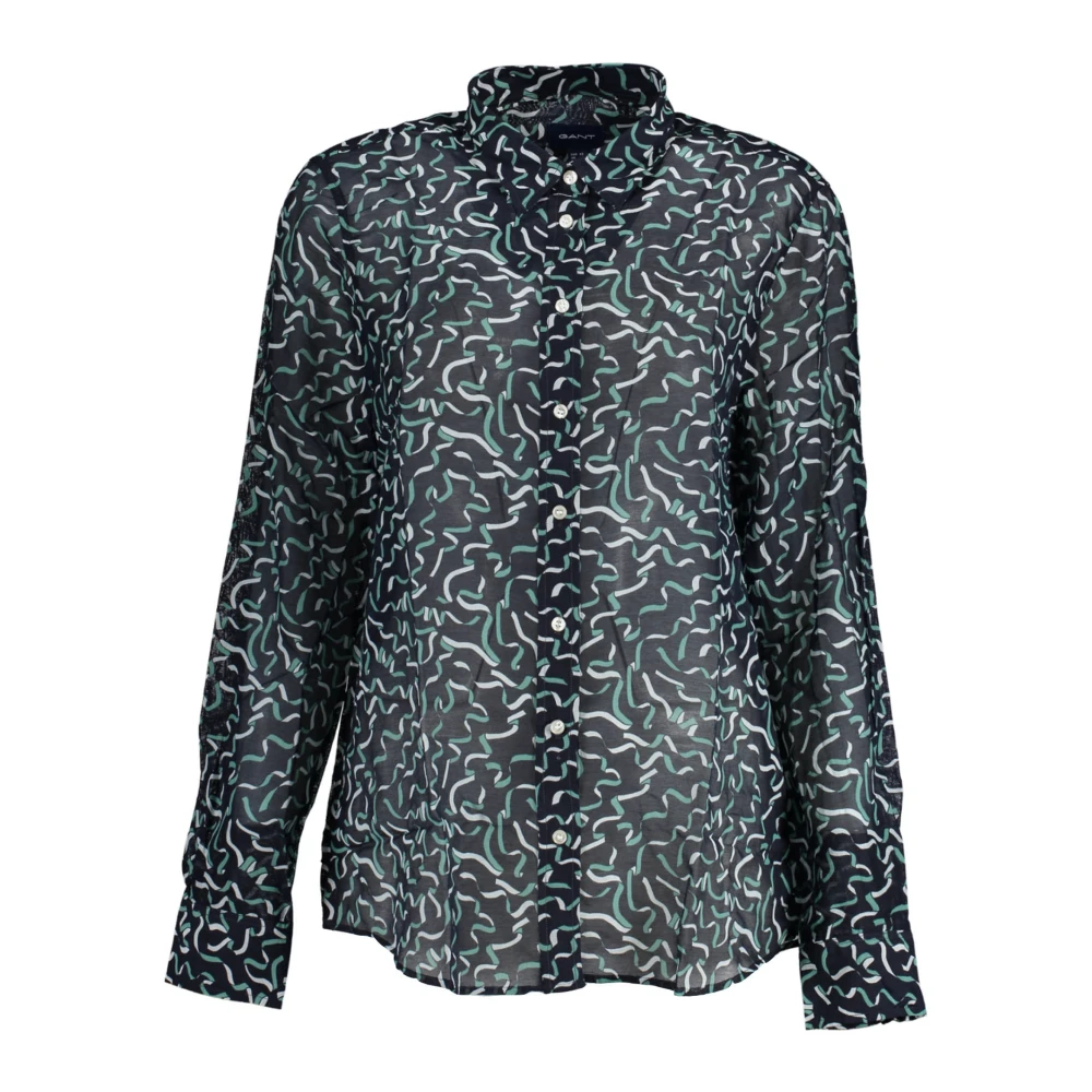 Gant , Shirts, Female, Blue, S, Clothing