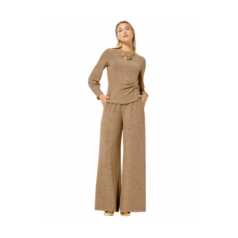 Caroline Biss Elegante Broek Yellow Dames