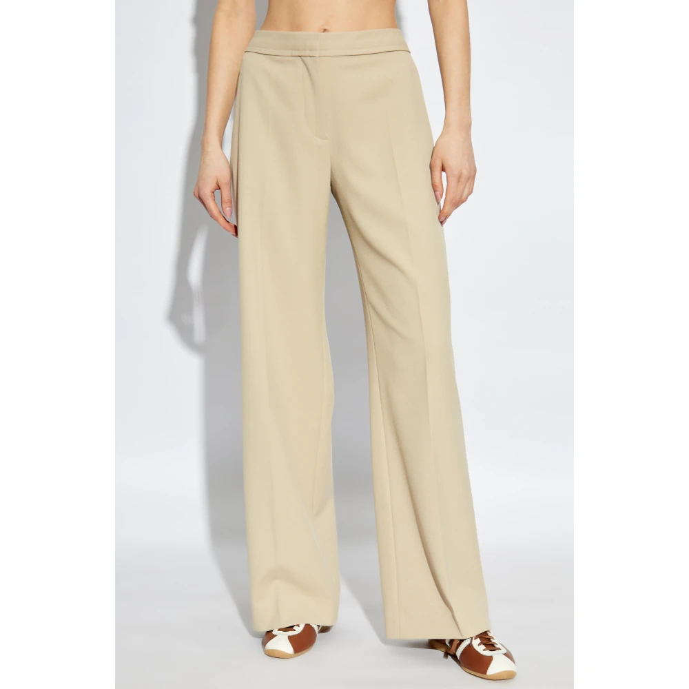 Samsøe Trousers Sahay Beige Dames