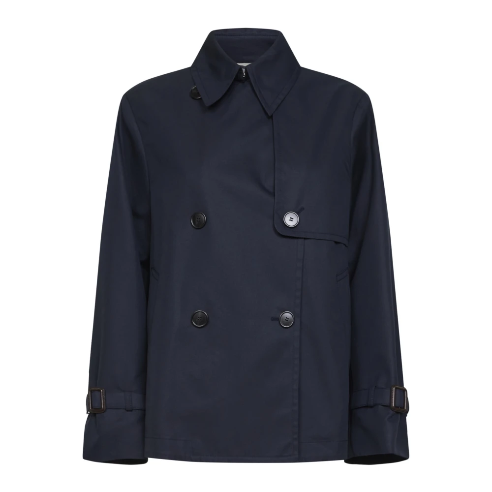 Weekend Max Mara Women's Blue Light Jackets, 3XS, Weekend Coat