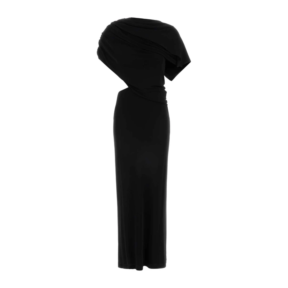 Alberta Ferretti Women's Black Gowns, Xs, Abito