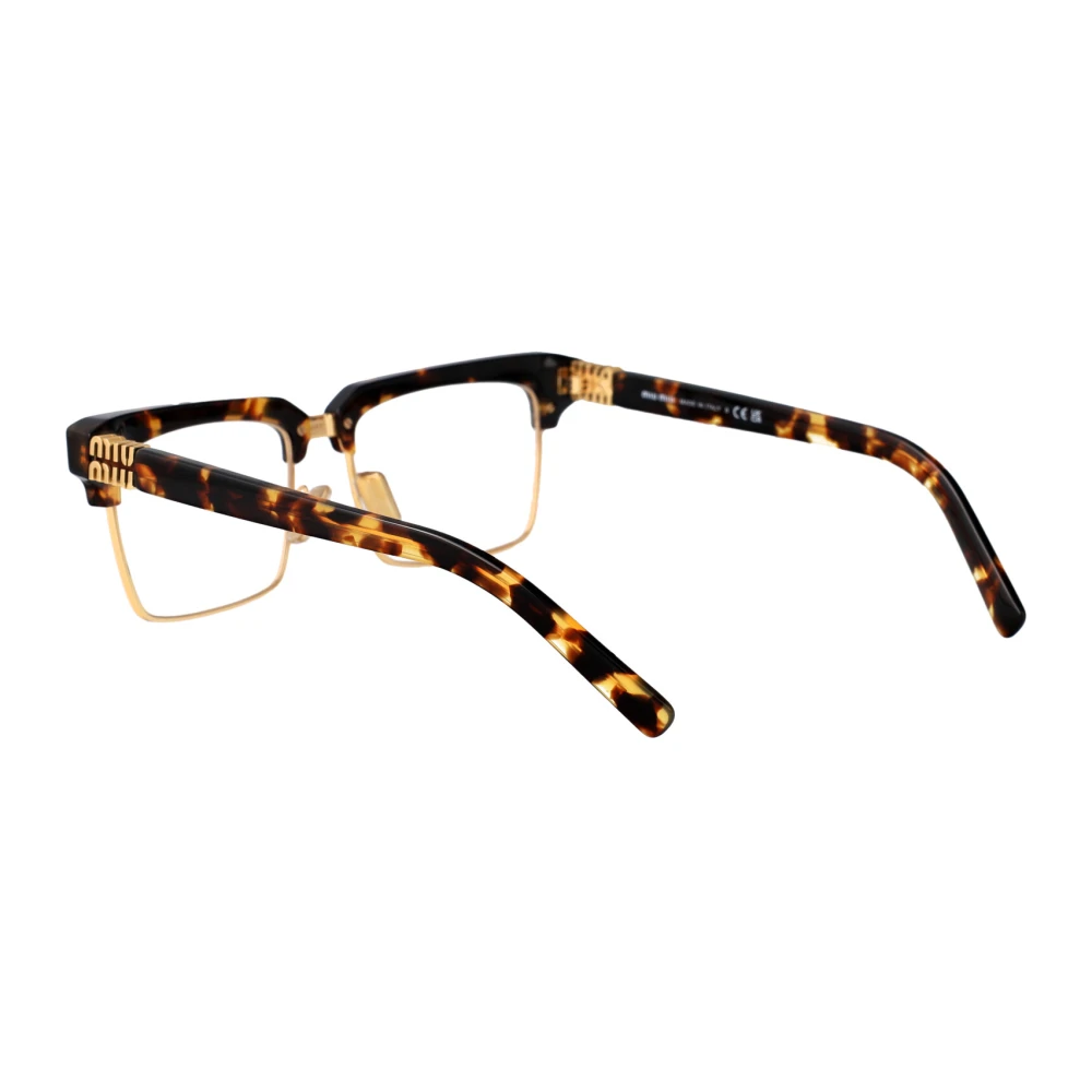 Miu Stijlvolle Optische Bril Brown Dames