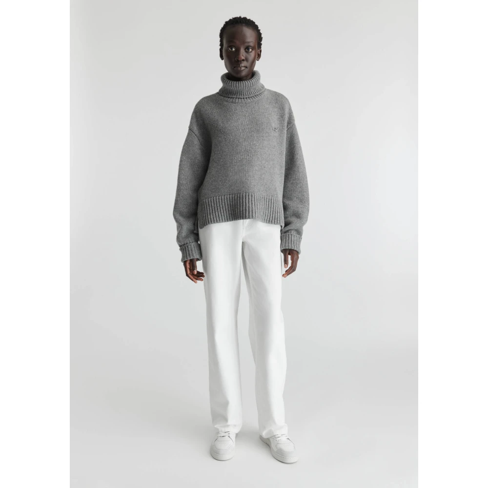 Axel Arigato Remain Cropped Trui Gray Dames
