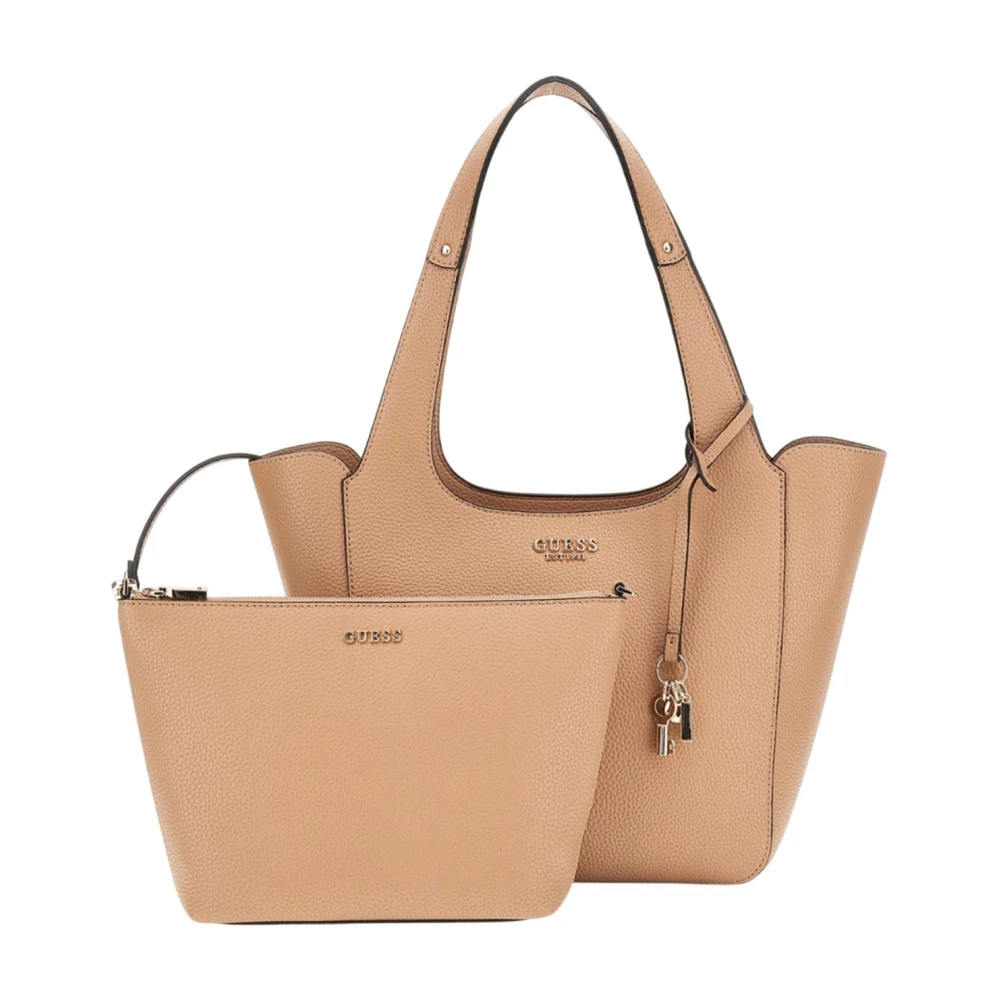 Guess Beige Synthetische Dames Shopper Beige Dames