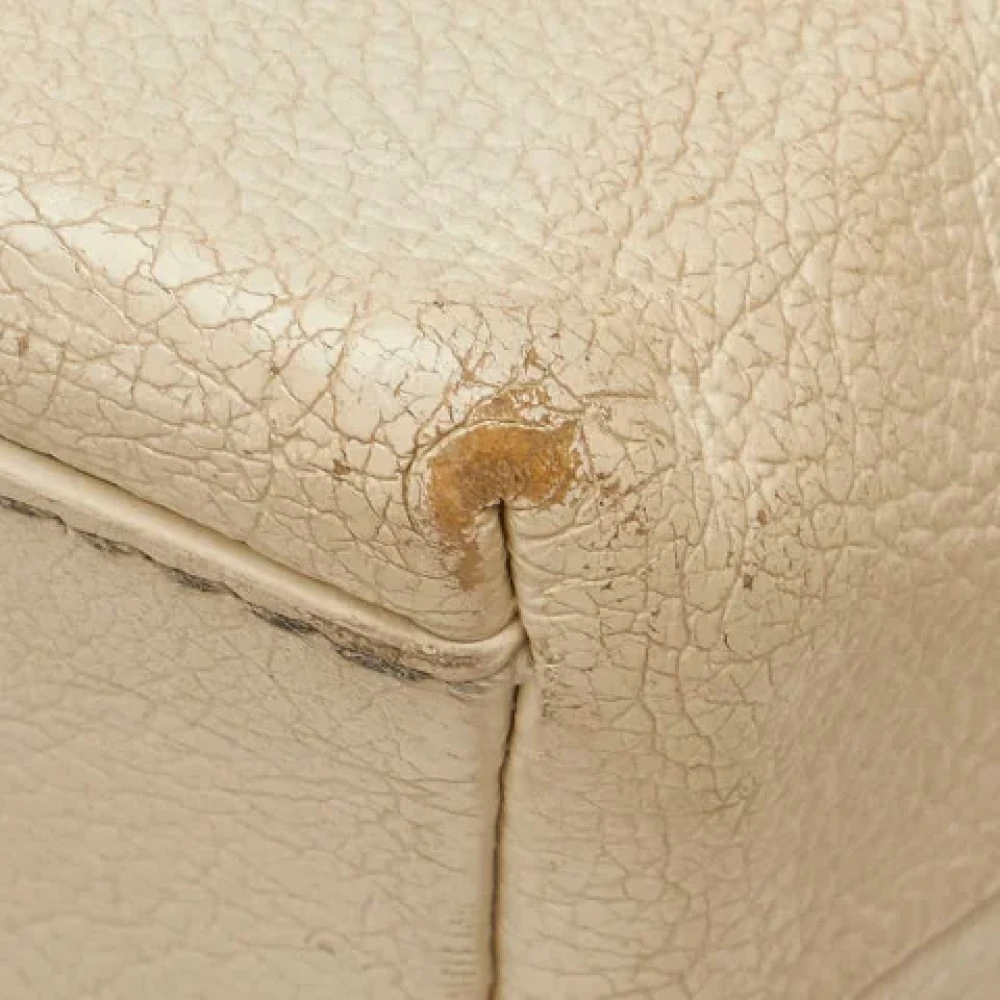 Balenciaga Vintage Pre-owned Leather balenciaga-bags White Dames
