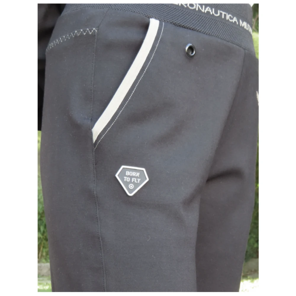 aeronautica militare Born To Fly Jogging Set Black Dames