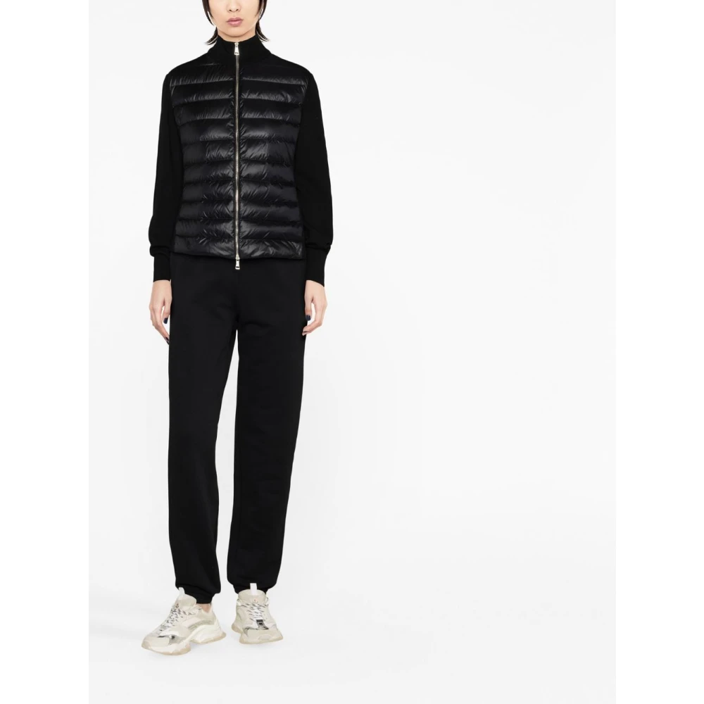 Moncler Zwarte Winterjassen voor Mannen Black Dames