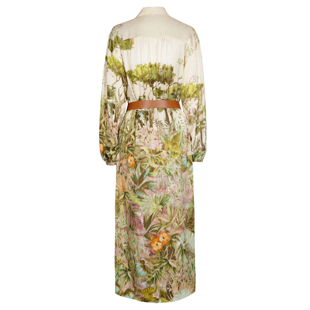 Caroline Biss Elegante Jurk Kleed Multicolor Dames
