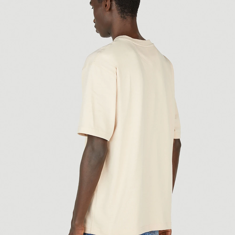 Ahluwalia Grafisch Power T-Shirt Beige Heren