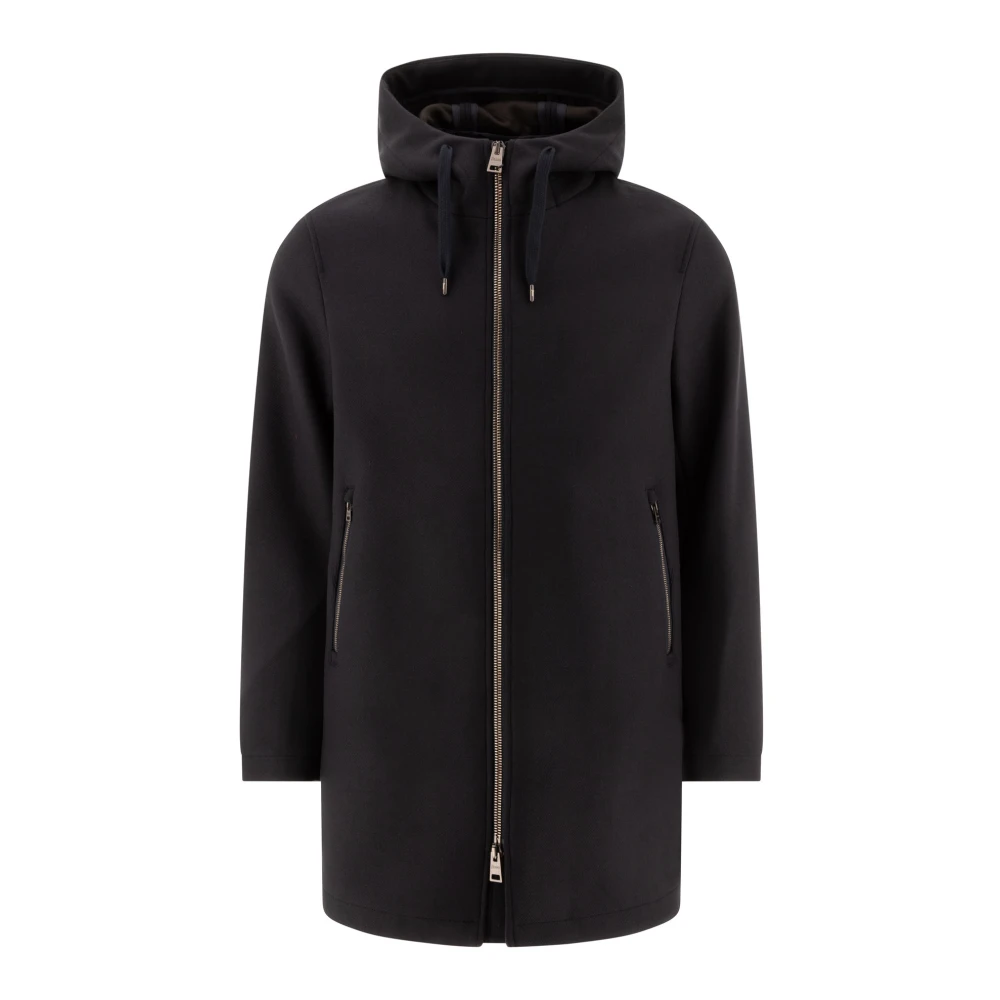 Herno - Coats > Parkas - Blue - Herno - Modalova
