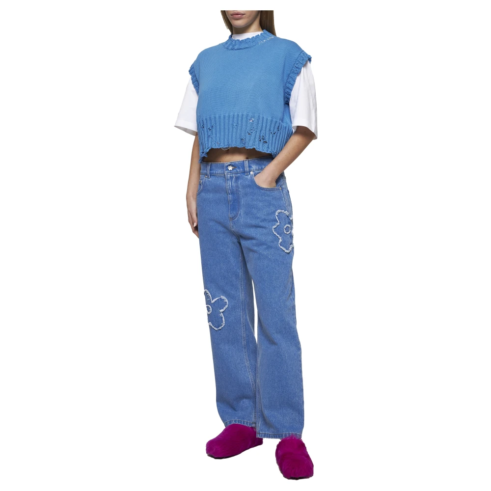 Marni Stijlvolle Modellen Collectie Blue Dames