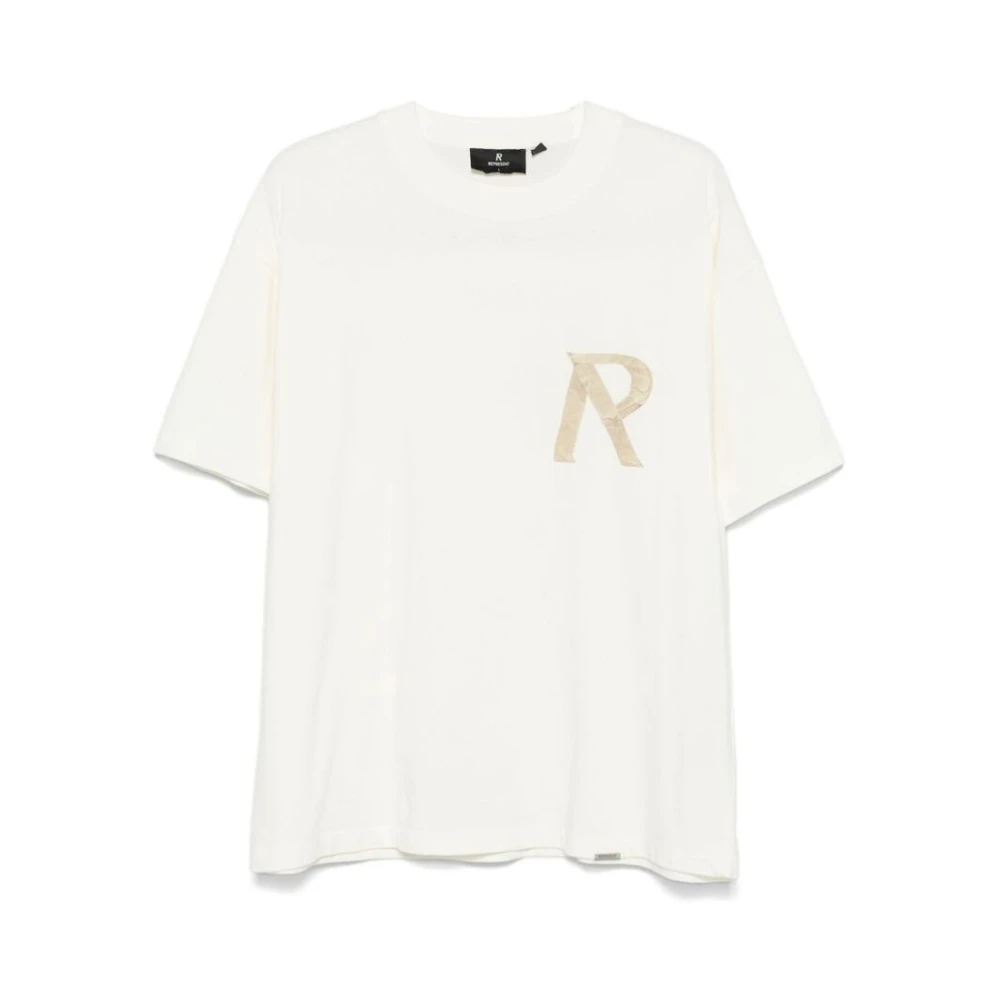 Represent Masking Tape Initial T-Shirt White Heren