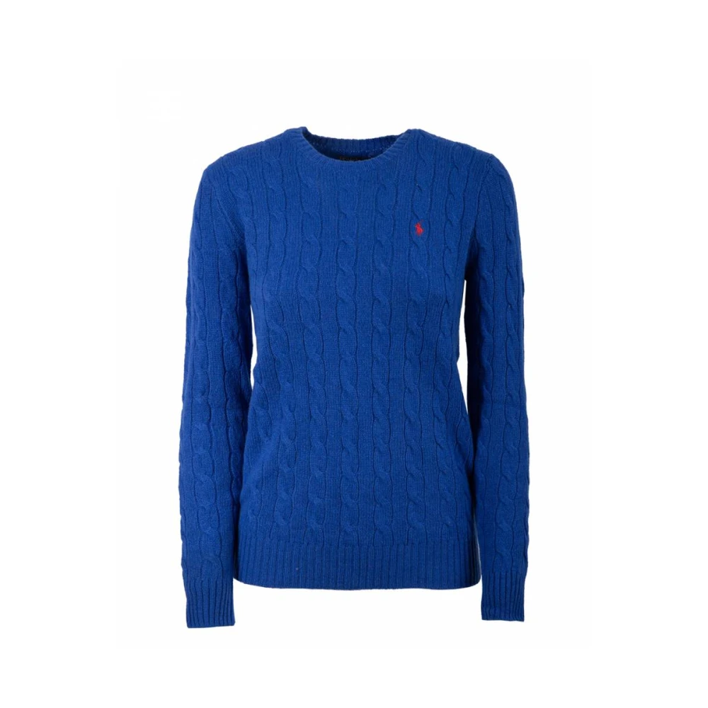 Polo Ralph Lauren Stijlvolle Longsleeve Pullover Trui Blue Dames