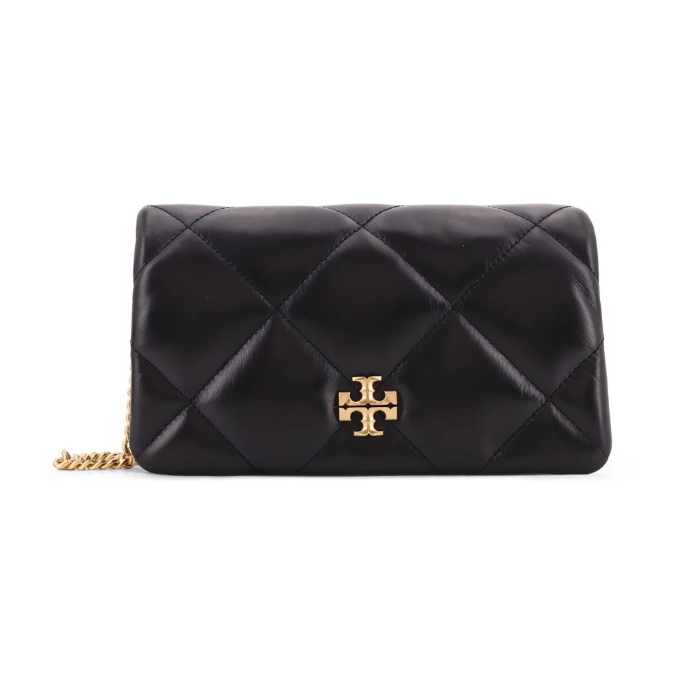 Tory Burch Women's Black Kira Chain Wallet - Cross Body Bags - One Size - Bags