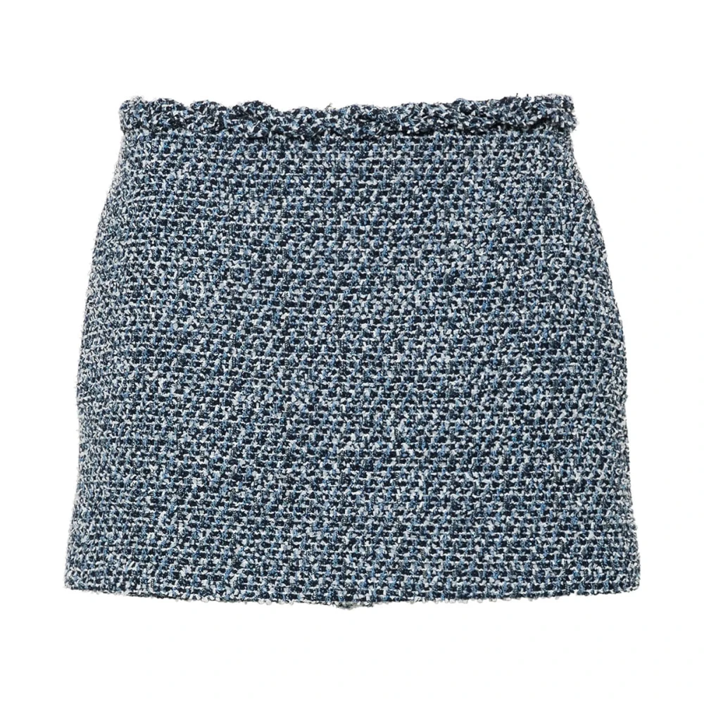 Valentino Garavani Stijlvolle Rok met Uniek Ontwerp Blue Dames