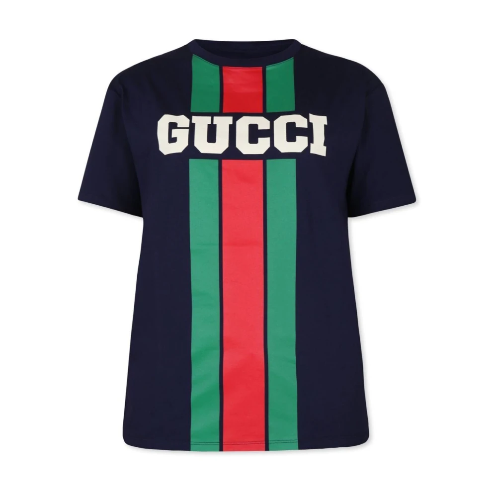 Gucci Mörk natt himmel kortärmad T-shirt Blue, Pojke