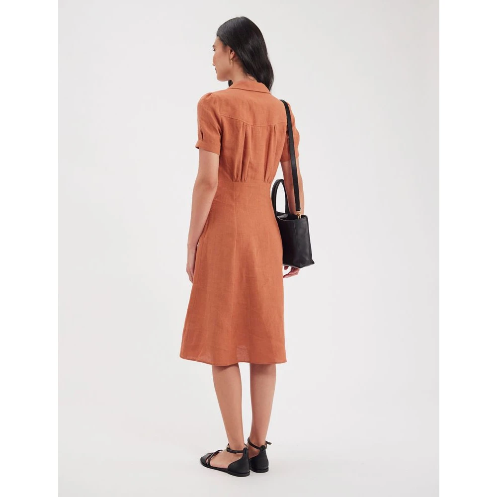 Ines De La Fressange Paris Angèle dagjurk Orange Dames