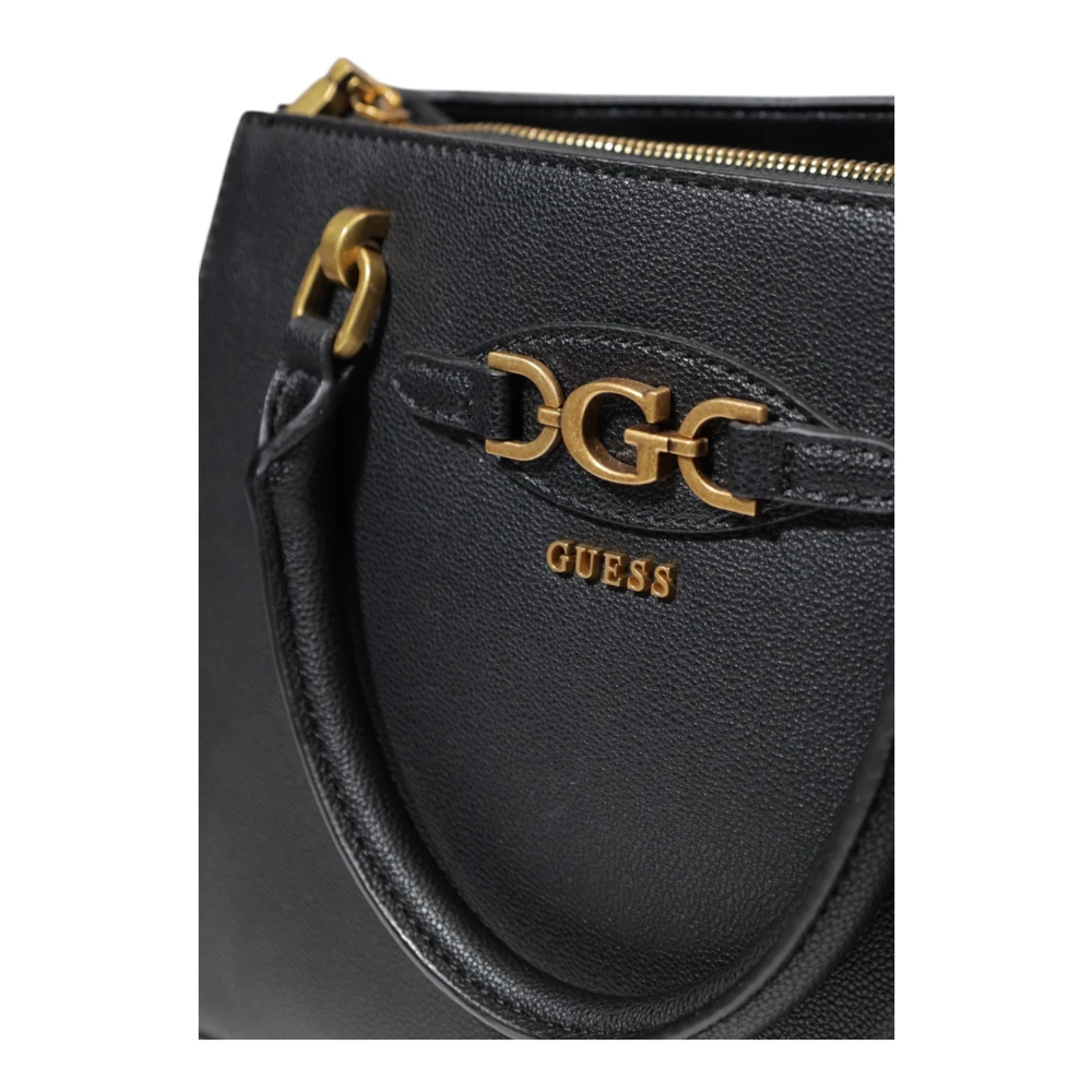 Guess Zwarte Schoudertas Herfst Winter Vrouwen Black Dames