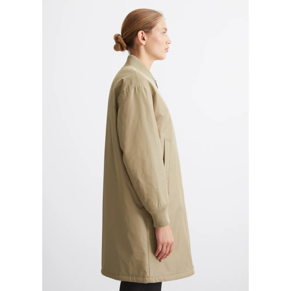 Marc O'Polo Reguliere lange blouson Brown Dames
