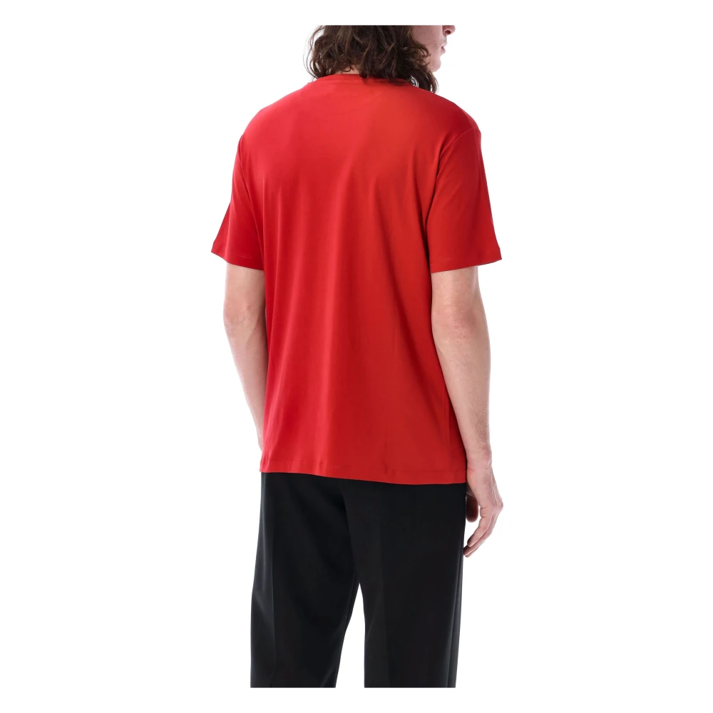 Bally T-Shirts Red Heren