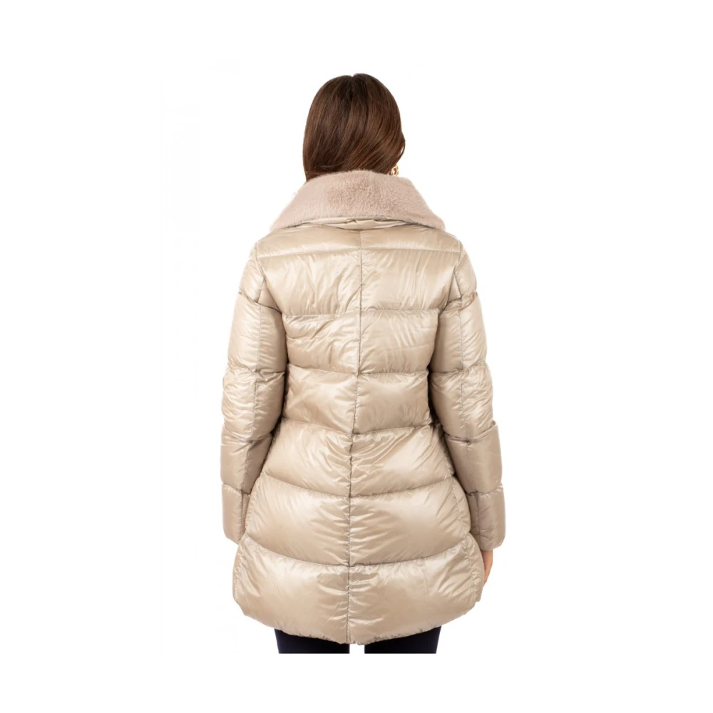 Herno Puffer Jacket Beige Dames