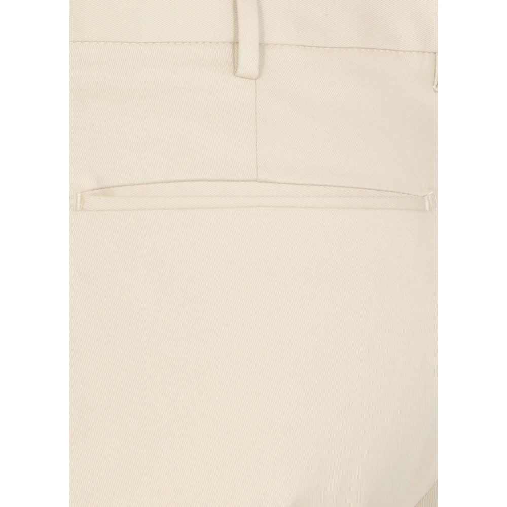 PT Torino Beige Katoenen Broek met Zakken Beige Heren