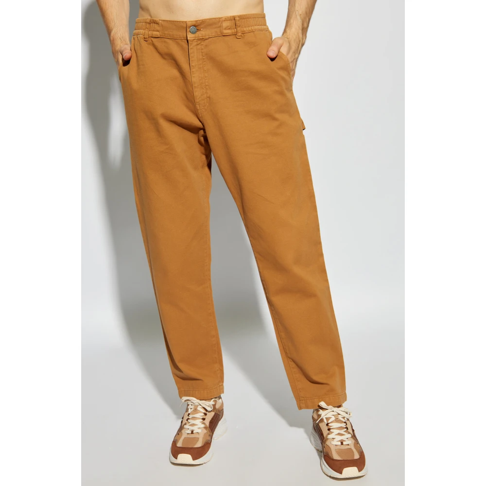 Moschino Jeans met toelopende pijpen Brown Heren